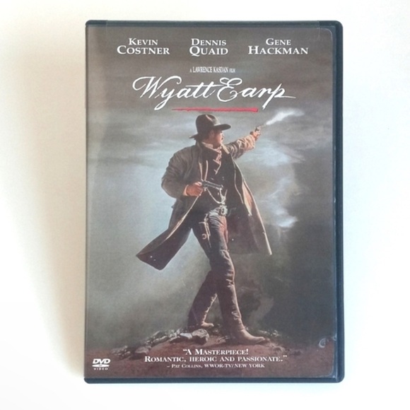 Wyatt Earp DVD Gene Hackman Kevin Costner Dennis Quaid 1994 Western - Picture 10 of 11